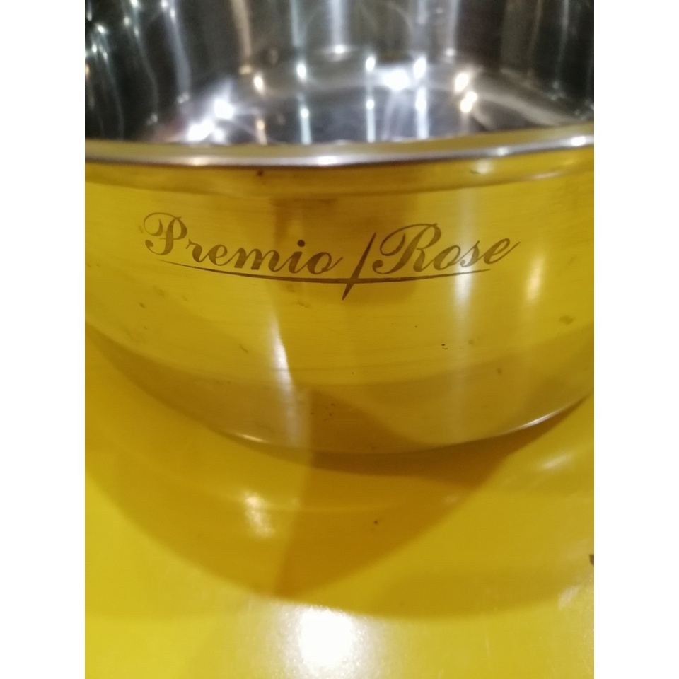 Nồi inox nội địa Nhật, size 23cm, cao 10cm (mã 961), Dùng được bếp từ