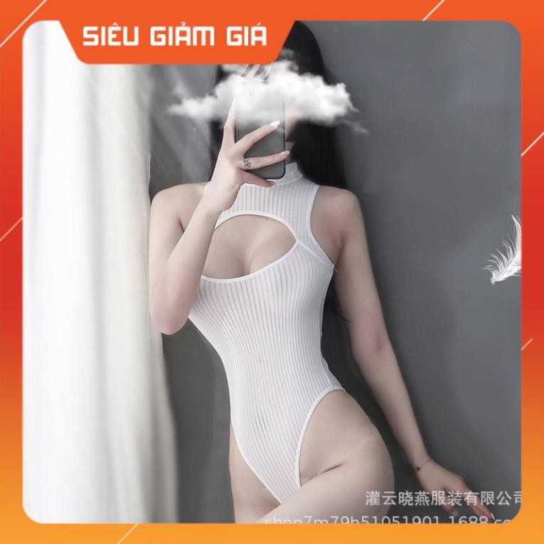 [CAO CẤP] - Đồ ngủ liền thân bodysuit thun gân Siêu gợi cảm, vải đẹp xuất sắc