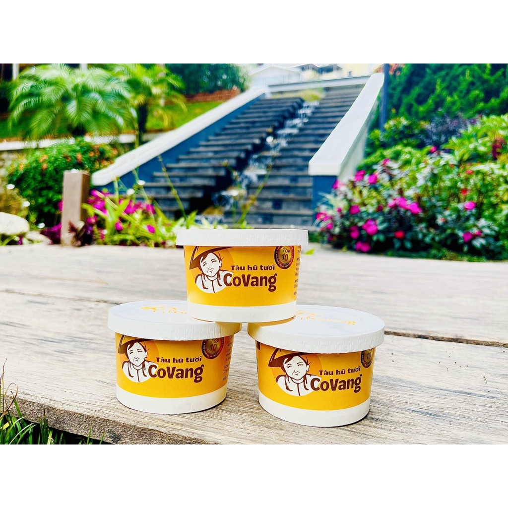 PHÚ NHUẬN - Hũ lớn 180g tàu hủ tươi Covang date mới.