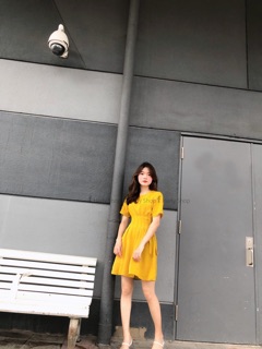 ĐẦM XẾP LY DÁNG XOÈ