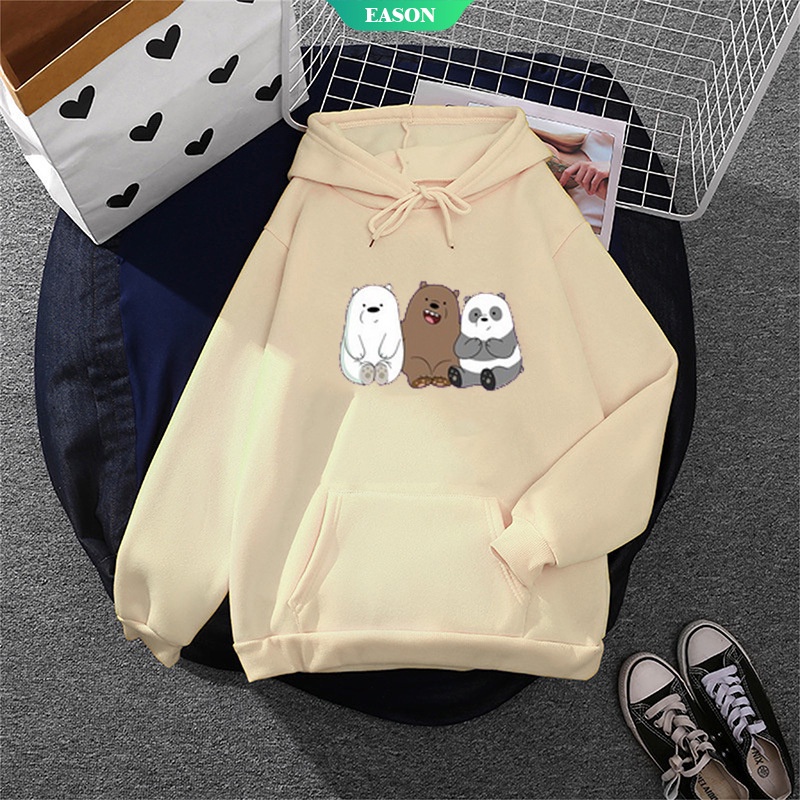 Áo Hoodie Tay Dài In Hình Gấu Thời Trang Dành Cho Nam
