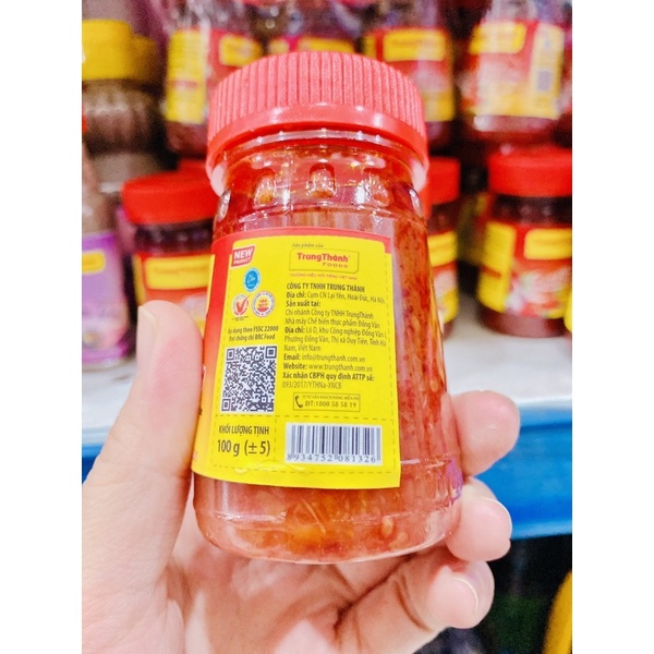 SA TẾ TÔM TRUNG THÀNH 100G