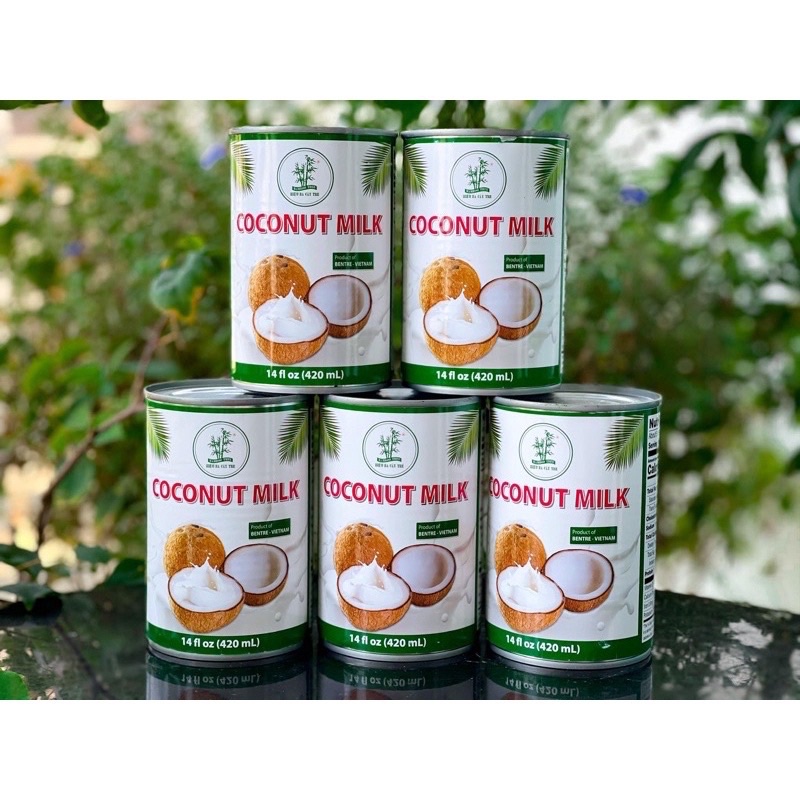 Nước Cốt Dừa Xuất Khẩu Bamboo Tree ( Hiệu 3 Cây Tre) - Lon 420ml - date 29/3/24