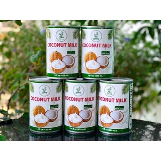 Nước cốt dừa xuất khẩu bamboo tree - lon 420ml - date 29/3/24
