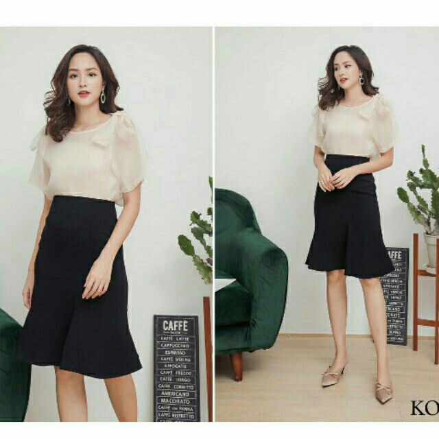 CHÂN VÁY ĐUÔI CÁ SANG CHẢNH