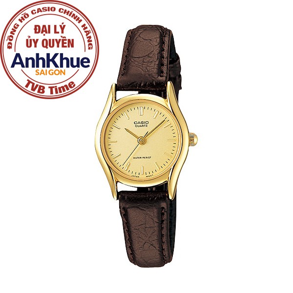 Đồng hồ nữ dây da Casio chính hãng Anh Khuê LTP-1094Q-9ARDF (23mm)
