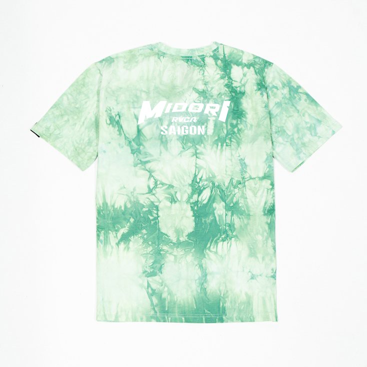 Áo thun nữ tay lỡ - Tiedye phản quang Midori Sài Gòn