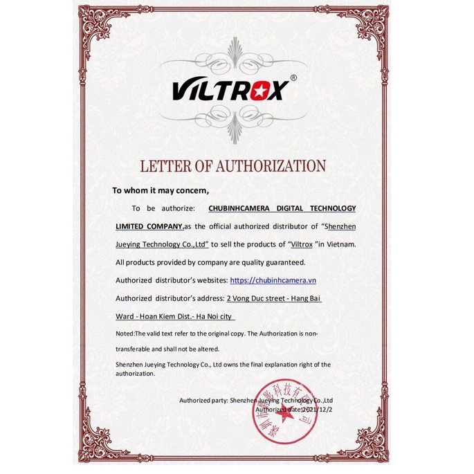 Ống kính Viltrox 85mm f/1.8 II XF, FE, Z for Fujifilm, Sony, Canon, Nikon | Chính hãng