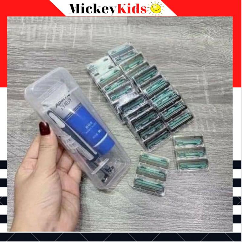 SET CẠO RÂU 36 LƯỠI DAO CẠO