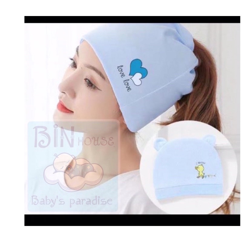 Mũ trùm đầu cho mẹ bầu mang thai và sau sinh