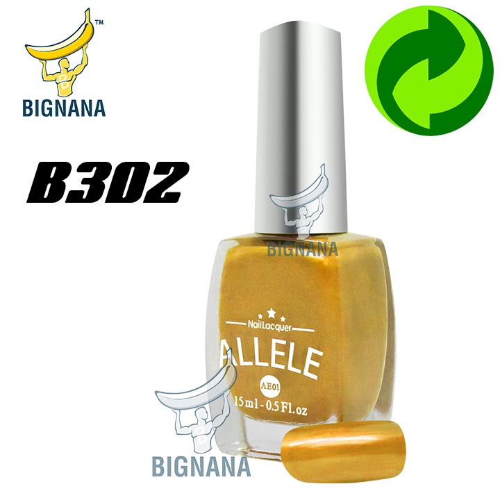 Các Tông Màu Vàng Sang Trọng, Nhũ, Bạc, Kim Tuyến Mẫu Mới Sơn Móng Tay Allele Chai 15ml Gam Màu Đẹp