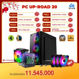 PC gaming B360 + I5 9400F + 1060 3G ⚡️ Freeship Bảo hành đến 36T ⚡️ Medium LOL, FIFA, CS:GO, PUPG