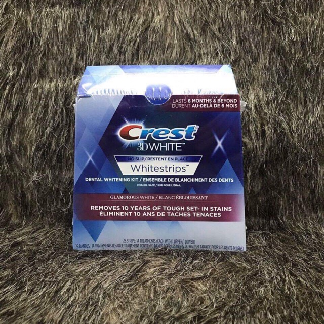 Miếng dán trắng răng 3d crest 28 miếng