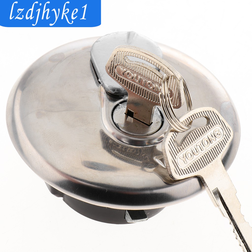 Nắp Bình Xăng Bằng Thép Không Gỉ An Toàn Cho Xe Máy Suzuki GN125 Lzdjhyke1