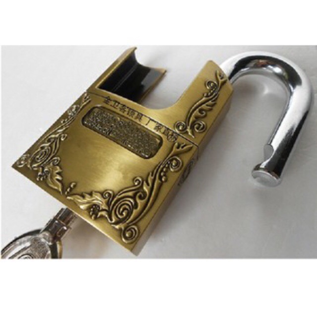 Ổ khoá đồng chống cắt chìa đinh