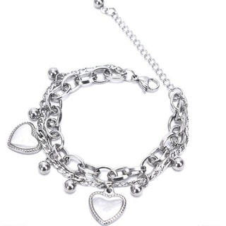 Vòng tay layer heart bracelet