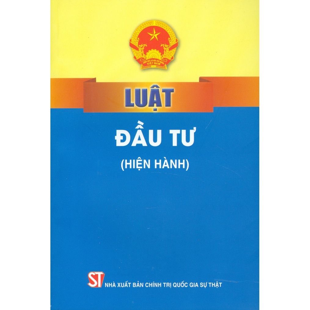 Sách - Luật Đầu Tư (Hiện Hành)