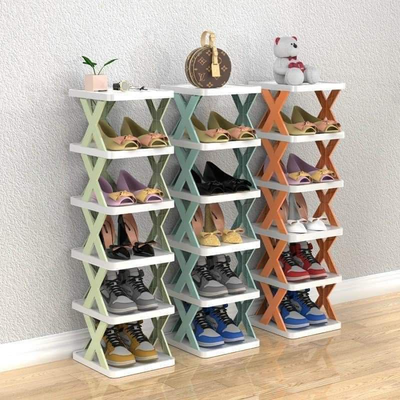 KỆ ĐỂ GIÀY DÉP 5 TẦNG GẤP GỌN