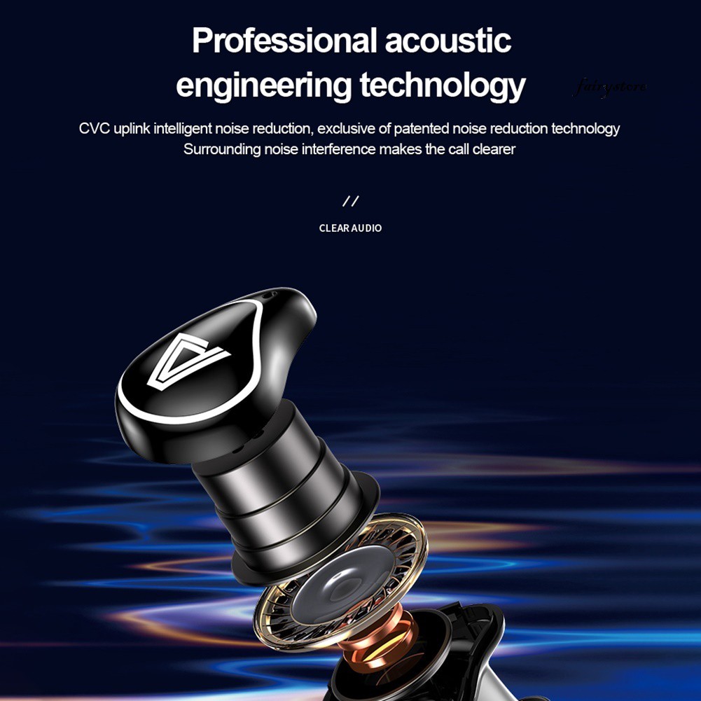 Tai Nghe Bluetooth 5.0 Không Dây Fs + A29 Tws Có Màn Hình Cảm Ứng