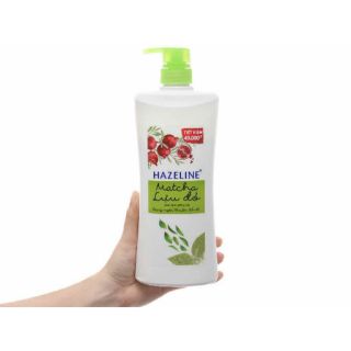 SỮA TẮM HAZELINE MATCHA LỰU ĐỎ 670g