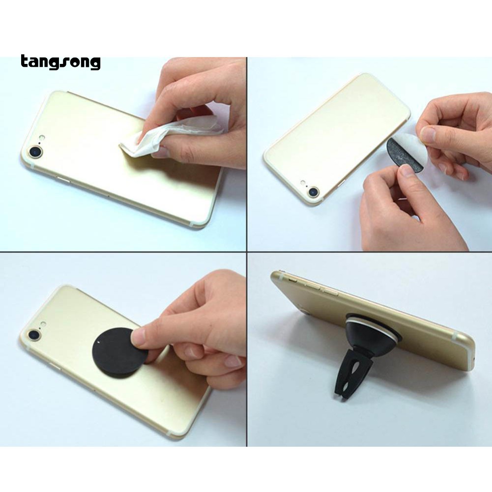 Set 4 Miếng Dán Nam Châm Dùng Để Giữ Điện Thoại Trên Xe Ô Tô | BigBuy360 - bigbuy360.vn