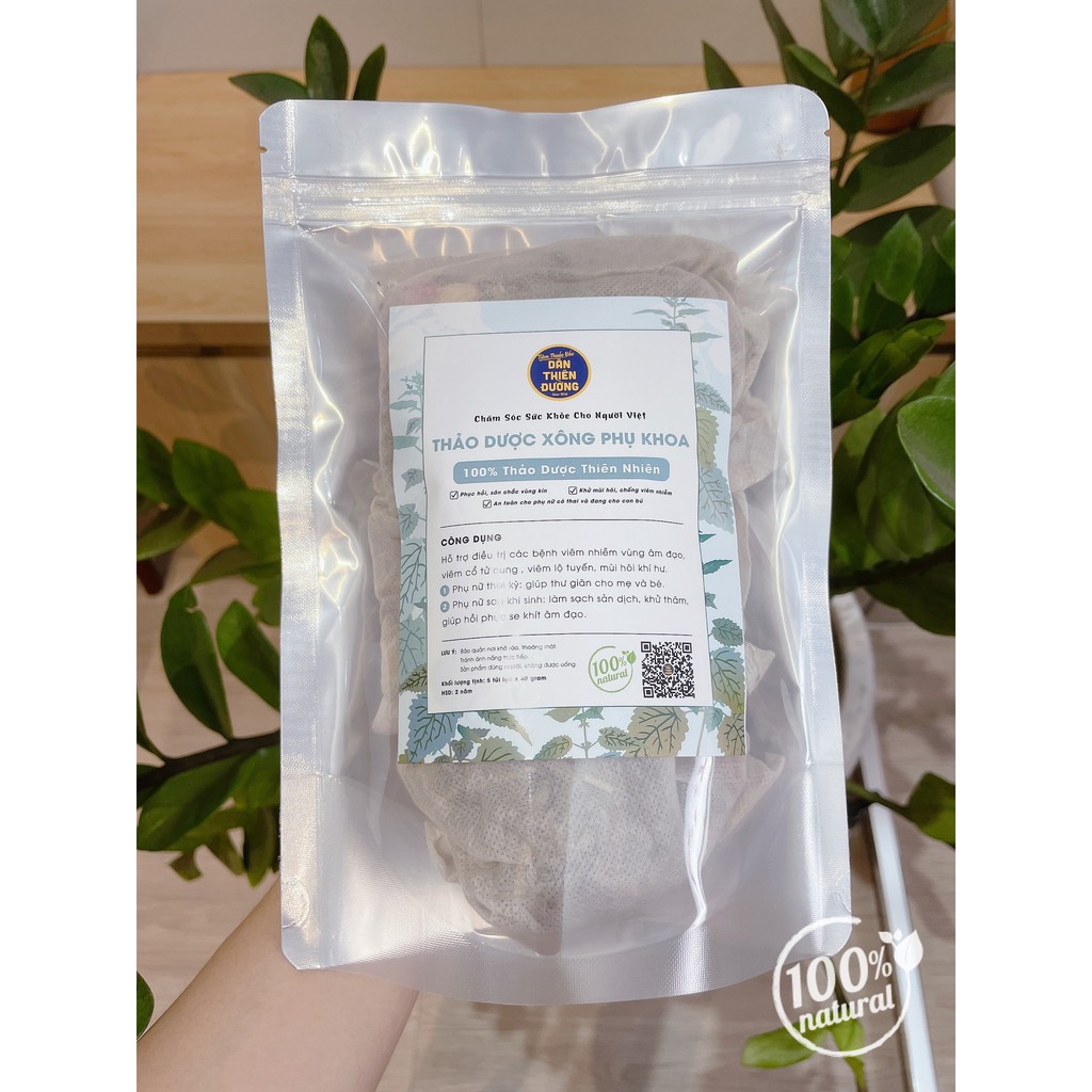 Thảo Dược Xông Phụ Khoa - Vệ Sinh, Se Khít Vùng Kín