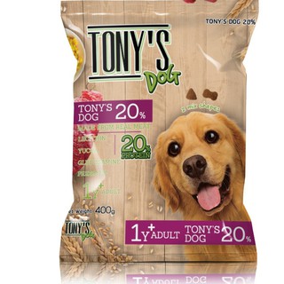 Thức ăn cho chó lớn Tony Dog 400g