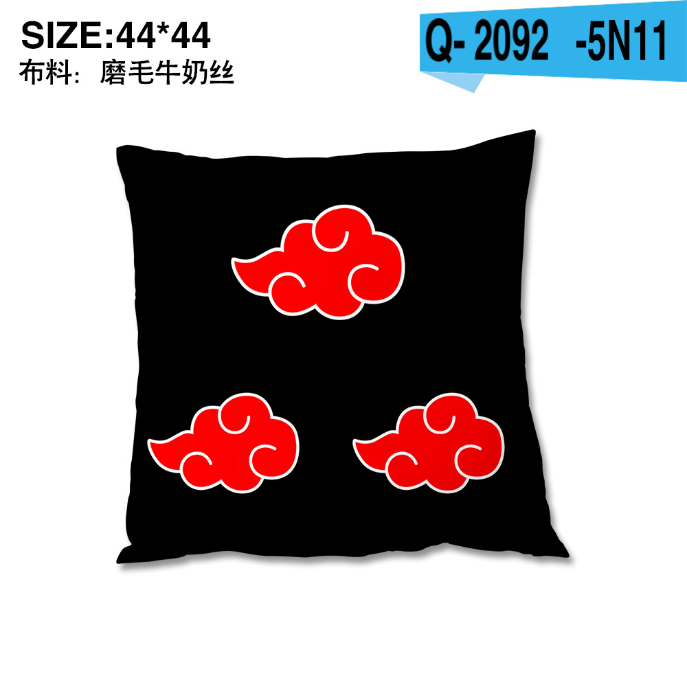 Bộ Drap giường Đơn / Đôi In Hình NARUTO Sasuke Uchiha Akatsuki YT3