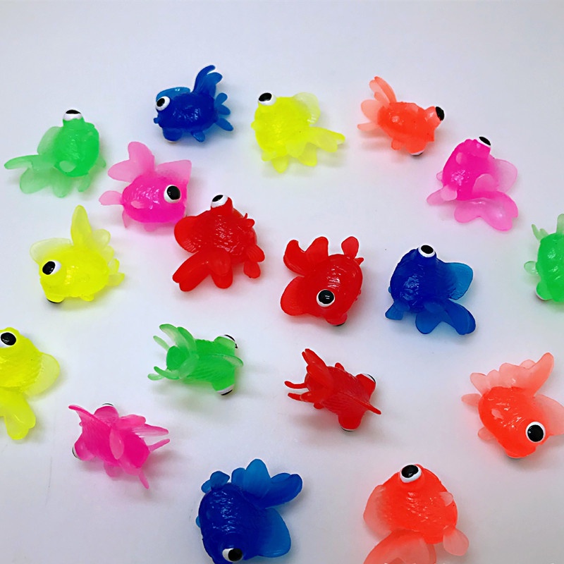 Đồ Chơi Mô Phỏng Cá Vàng Nổi Bằng Keo Mềm Giáo Dục Nhận Thức Sớm Mùa Hè Cho Trẻ Em