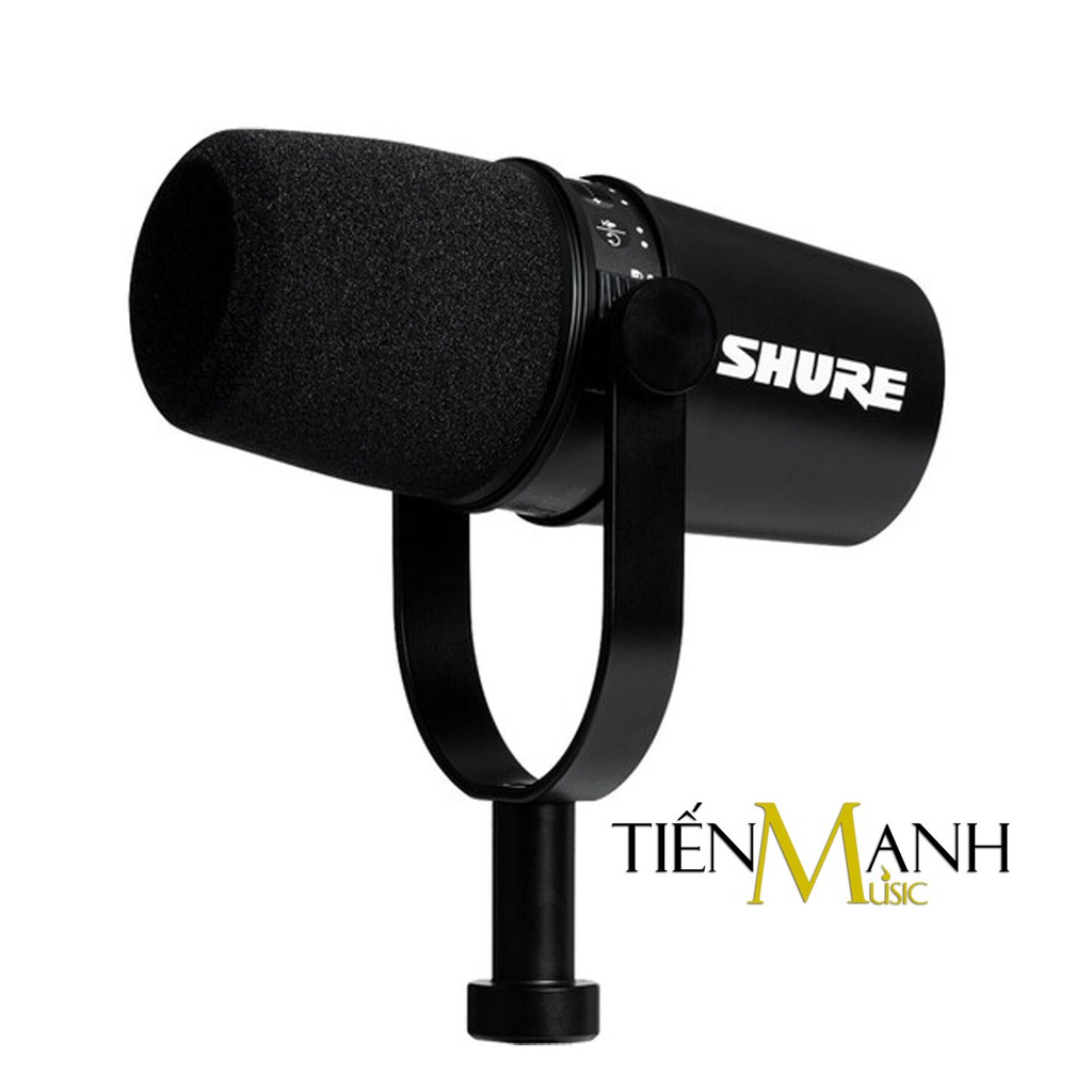 Mic Shure MV7 Livestream Podcast Micro Thu Âm Phòng Thu Studio Microphone Biểu Diễn Chuyên Nghiệp MV7-K - Chính Hãng USA