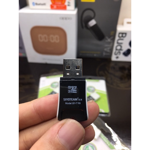 [Hàng Chính hãng] Đầu đọc thẻ nhớ SIYOTEAM SY-T98 MicroSD/ TF/ Micro SDHC/ Micro SDXC Điện Thoại