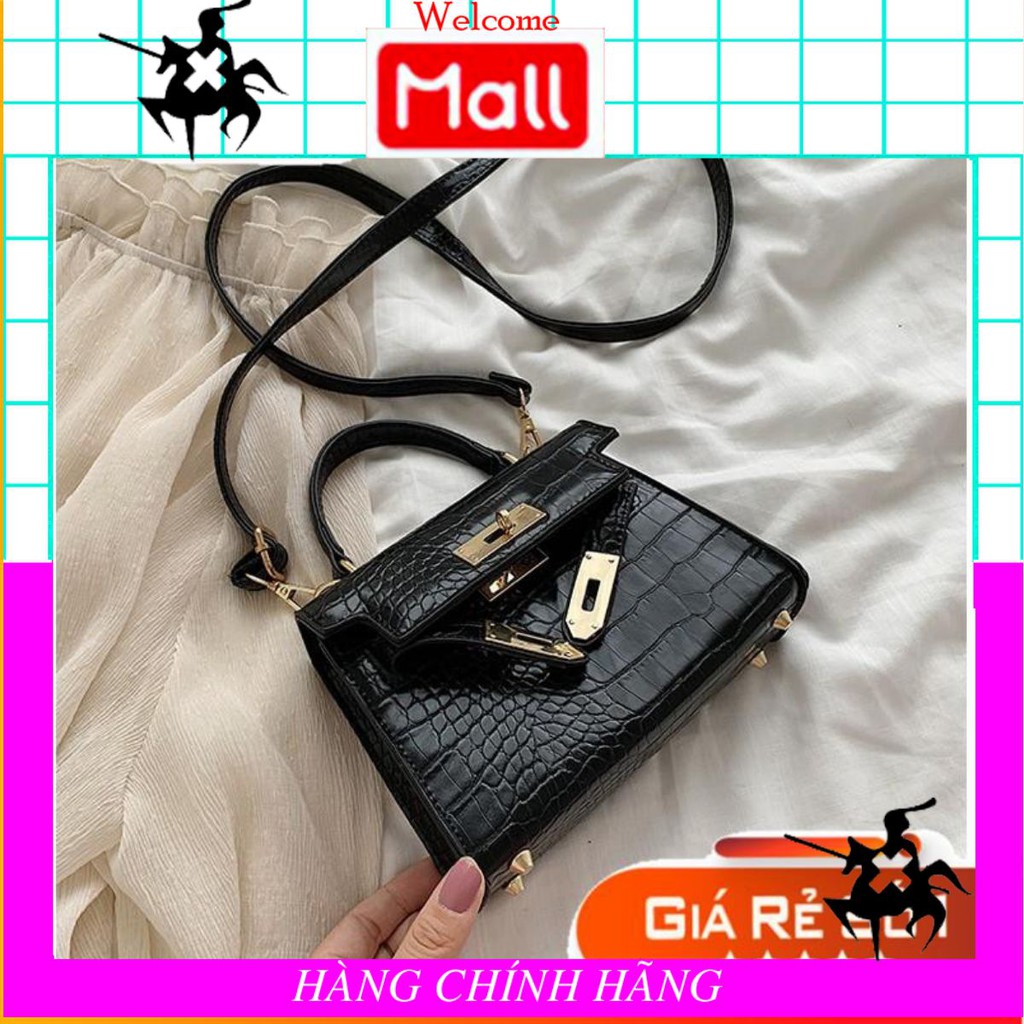 Túi Xách nữ cao cấp HM vân rắn thời trang giá rẻ hàng nhập quảng châu siêu hot 2020