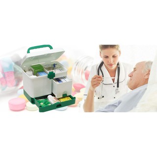 Cực hot hộp thuốc y tế 3 tầng cần thiết cho mọi gia đình