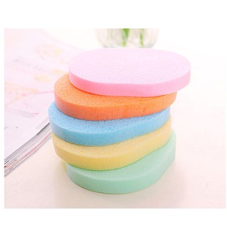 COMBO 4 Miếng Mút Rửa Mặt 1,3 cm Hàn Quốc Siêu Dày
