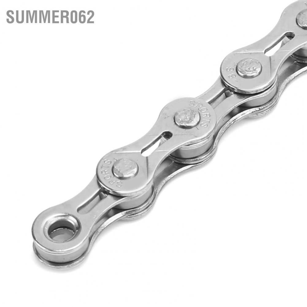 [Hàng Sẵn] Dây xích xe đạp tốc độ VG Sports 8 tốc độ nhẹ bán rỗng 1 / 2x3 / 32 inch 116 liên kết cho xe đạp leo núi 【Summer062】