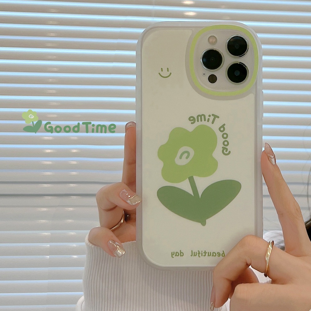 Ốp lưng iphone cạnh tròn Hoa Good Time 13promax/13pro/13/12promax/12pro/12/7plus/8plus/11/11promax/x/xs/xsmax/7/8
