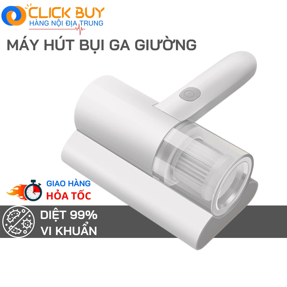 Máy Hút Bụi Giường, Nệm, Sofa Diệt Khuẩn 99% Bằng UV Cầm Tay Không Dây Cao Cấp Tiện Lợi Nhỏ Gọn