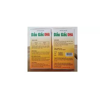 Viên uống Dầu Gấc DHA giúp cải thiện thị lực, giảm nhức mỏi mắt, khô mắt - Hộp 100 viên nang