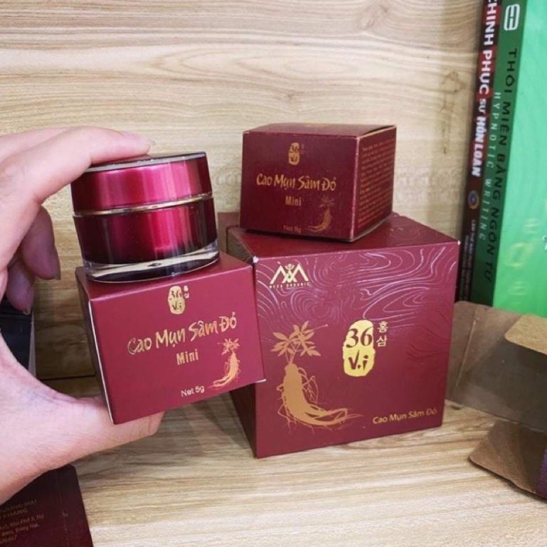 CAO MỤN SÂM ĐỎ 36 VỊ CHÍNH HÃNG
