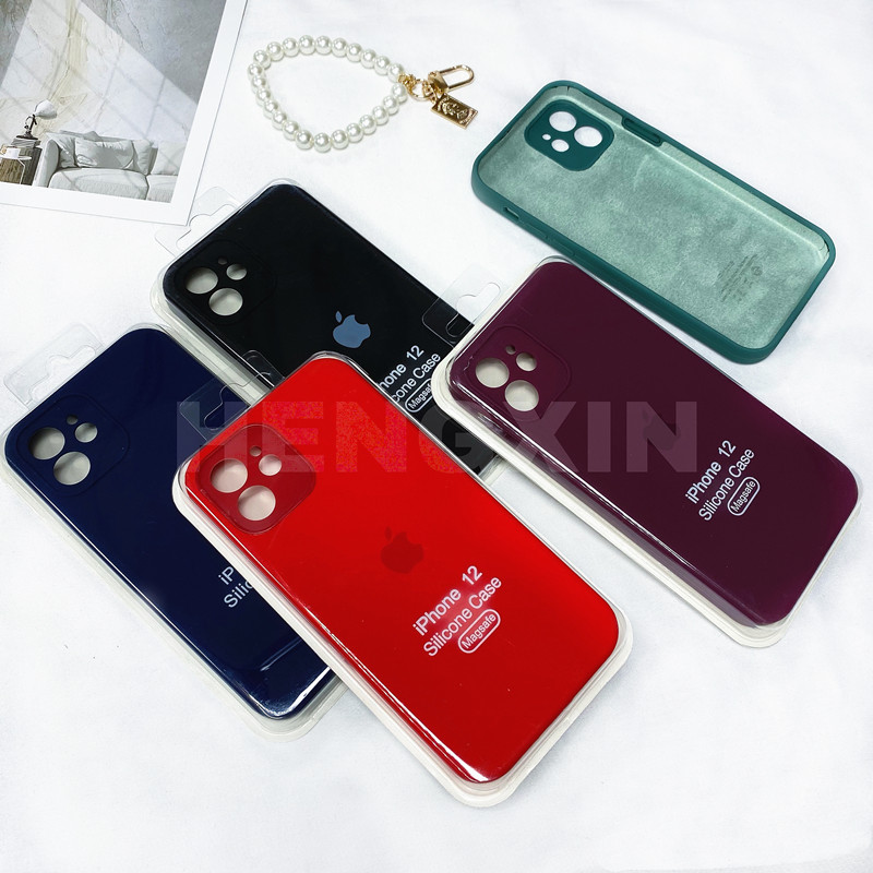 Ốp điện thoại mềm dạng lỏng thiết kế hình vuông cho Iphone 7 7plus 8 8plus x xr xs 11 12promax | BigBuy360 - bigbuy360.vn