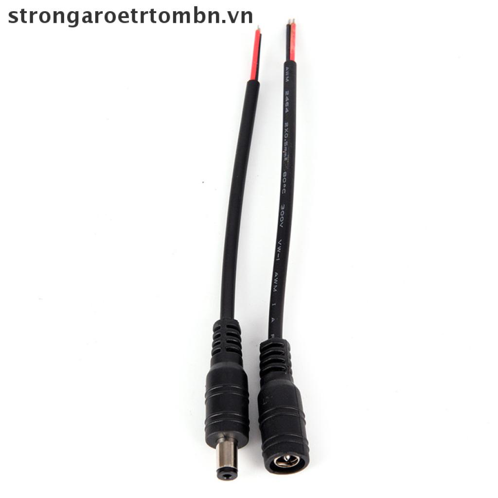 Set 5 Cặp Dây Cáp Nối Nguồn Dc 5.5x2.1mm Đầu Đực + Cái | BigBuy360 - bigbuy360.vn
