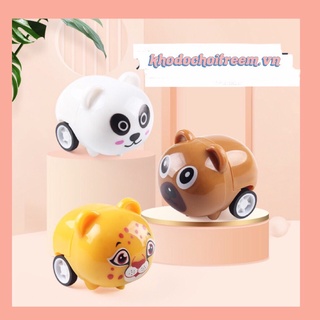 Đồ chơi xe con vật mini chạy cót siêu xinh, siêu đáng yêu cho bé
