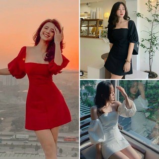 ĐẦM ĐỎ RỚT VAI