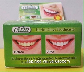 Kem Trắng Răng Green Herb Thái Lan