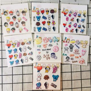 Stickers nổi bt21
