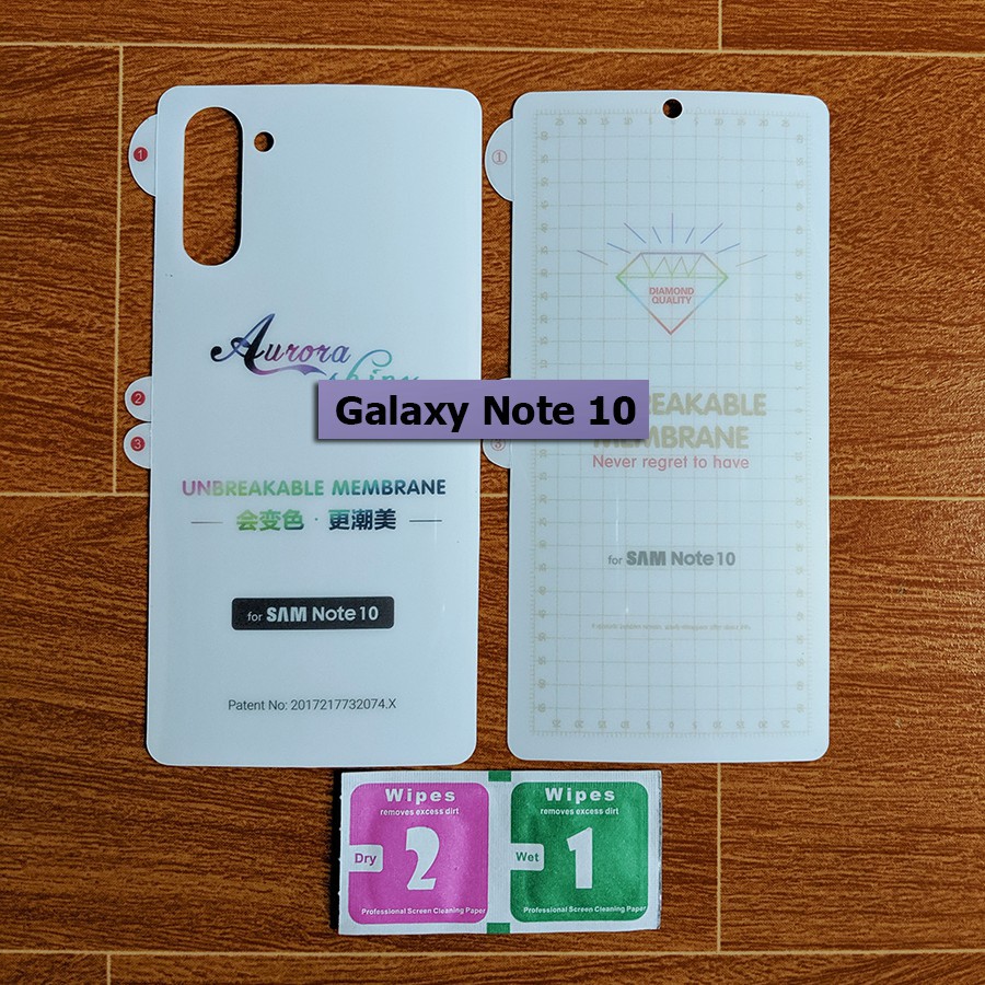 Miếng Dán PPF Samsung Galaxy S20, S20 Ultra, Note 8, Note 9, S8,S9,S9+,S10+, Note 20,S21,S21+