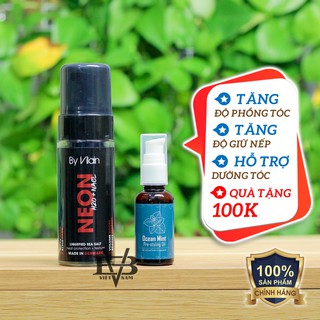 [CHÍNH HÃNG] Bọt tạo phồng By Vilain Neon H2O NACL 150ml + Tặng Pre Styling Oil Ocean Mint 30ml V2