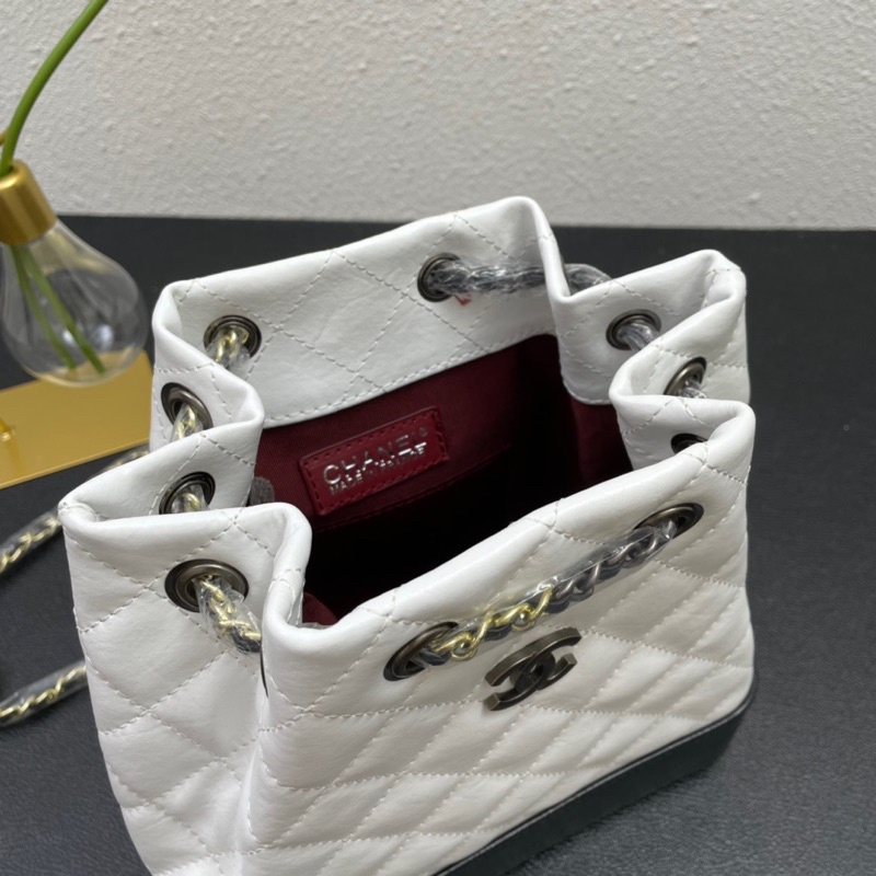 Balo thời trang nữ mini size da thật cao cấp thương hiệu Chanel Channel