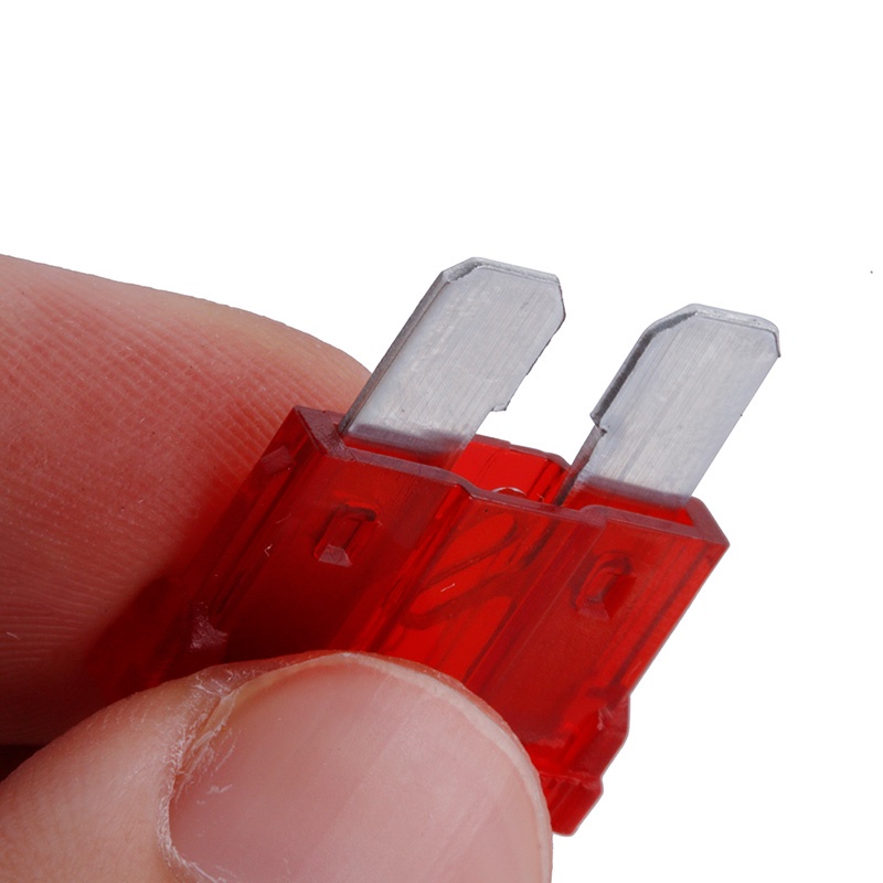 Set 10 cầu chì 10AMP 10A chuyên dụng cho xe máy/xe hơi