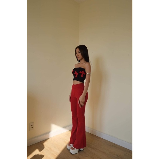 GOD TOP - FLAME PANTS